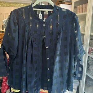 Current Air Dark Blue Top